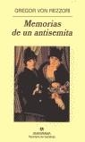 Memorias de un antisemita | 9788433931214 | Rezzori, Gregor von | Librería Castillón - Comprar libros online Aragón, Barbastro