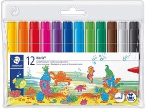 ROTULADOR STAEDTLER COLOR JUMBO REF 340WP12 TRAZO 3 MM ESTUCHE DE 12 COLORES SURTIDOS | 4007817315361 | Librería Castillón - Comprar libros online Aragón, Barbastro