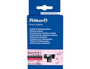 RODILLO ENTINTADOR PELIKAN IR40T NEGRO/ROJO 2UN 515056  | 4018474515056 | Librería Castillón - Comprar libros online Aragón, Barbastro