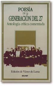 POESIA DE LA GENERACION DEL 27 | 9788441402393 | LAMA, VICTOR DE | Librería Castillón - Comprar libros online Aragón, Barbastro