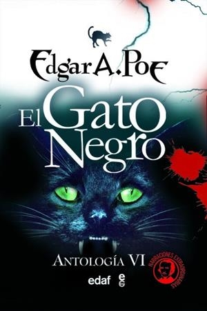 GATO NEGRO, EL (POE ANTOLOGIA 6) | 9788441416420 | POE, EDGAR ALLAN | Librería Castillón - Comprar libros online Aragón, Barbastro