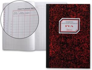 LIBRO CARTONE CONTABILIDAD Fº 50H MOD.65 IVA FACTURAS RECIBIDAS | 8422593030196 | Librería Castillón - Comprar libros online Aragón, Barbastro