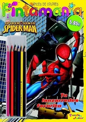 SPIDERMAN : PINTAMANÍA LÁPICES DE COLORES | 9788408102489 | Spiderman | Librería Castillón - Comprar libros online Aragón, Barbastro