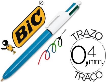 BIC 4 COLORES CLÁSICO (BOLIGRAFO) | 3086120100735 | Librería Castillón - Comprar libros online Aragón, Barbastro