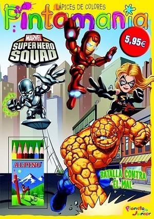 SUPER HERO SQUAD : BATALLA CONTRA EL MAL -PINTAMANÍA LÁPICES PEQUEÑOS | 9788408102496 | MARVEL | Librería Castillón - Comprar libros online Aragón, Barbastro