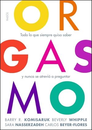 ORGASMO | 9788449325694 | KOMISARUK, BARRY R. | Librería Castillón - Comprar libros online Aragón, Barbastro
