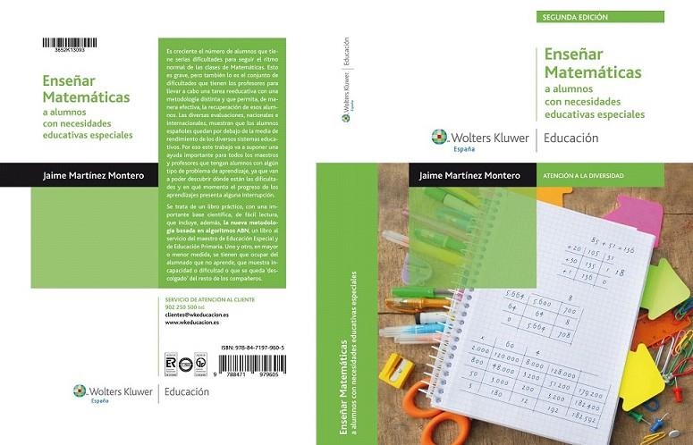 ENSEÑAR MATEMÁTICAS A ALUMNOS CON NECESIDADES EDUCATIVAS ESPECIALES | 9788471979605 | MARTÍNEZ MONTERO, JAIME | Librería Castillón - Comprar libros online Aragón, Barbastro