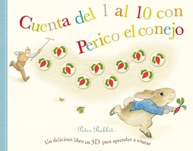 CUENTA DEL 1 AL 10 CON PERICO EL CONEJO | 9788448832285 | POTTER, BEATRIX | Librería Castillón - Comprar libros online Aragón, Barbastro