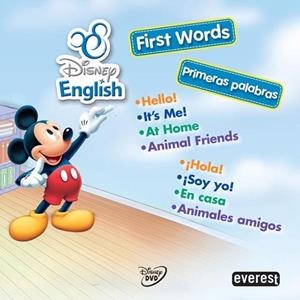 DISNEY ENGLISH : FIRST WORDS (PRIMERAS PALABRAS) + DVD | 9788444166568 | WALT DISNEY COMPANY | Librería Castillón - Comprar libros online Aragón, Barbastro