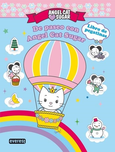 ANGEL CAT SUGAR. DE PASEO CON ANGEL CAT SUGAR. LIBRO DE PEGATINAS | 9788444167480 | TACT | Librería Castillón - Comprar libros online Aragón, Barbastro