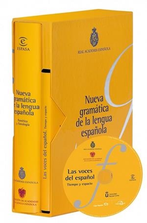 NUEVA GRAMÁTICA DE LA LENGUA ESPAÑOLA. FONÉTICA Y FONOLOGÍA + CD | 9788467033212 | REAL ACADEMIA ESPAÑOLA | Librería Castillón - Comprar libros online Aragón, Barbastro