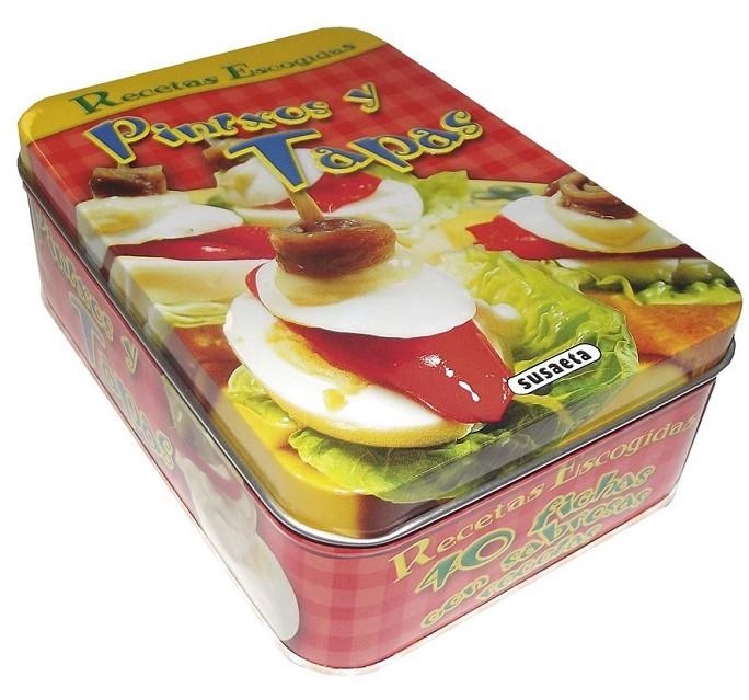PINTXOS Y TAPAS (LATA) | 9788467713107 | VV.AA. | Librería Castillón - Comprar libros online Aragón, Barbastro