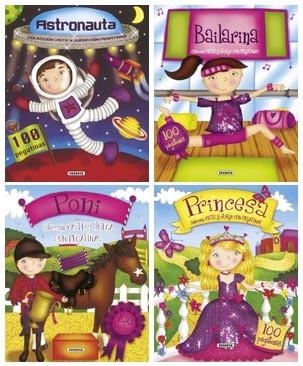 VISTE Y JUEGA CON PEGATINAS (4 TÍTULOS) | 9788467715354 | VV.AA. | Librería Castillón - Comprar libros online Aragón, Barbastro