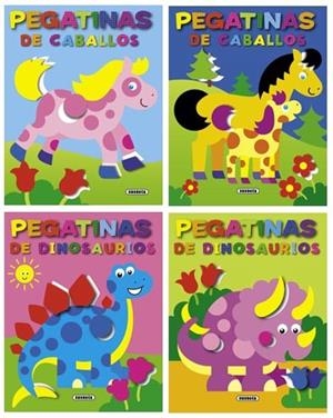PEGATINAS FÁCILES (4 TÍTULOS) | 9788467707106 | VV.AA. | Librería Castillón - Comprar libros online Aragón, Barbastro