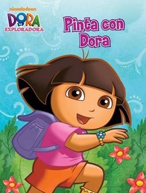 PINTA CON DORA - DORA EXPLORADORA | 9788401902482 | NICKELODEON | Librería Castillón - Comprar libros online Aragón, Barbastro