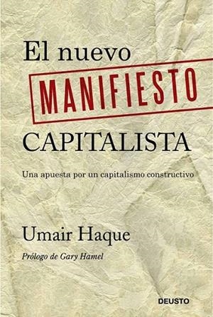 NUEVO MANIFIESTO CAPITALISTA, EL | 9788423409501 | HAQUE, UMAIR | Librería Castillón - Comprar libros online Aragón, Barbastro