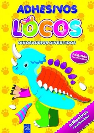 ADHESIVOS LOCOS. DINOSAURIOS DIVERTIDOS | 9788408098355 | YOYO | Librería Castillón - Comprar libros online Aragón, Barbastro
