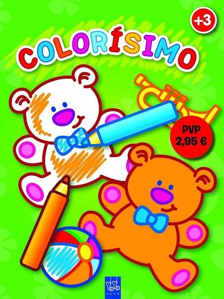 COLORÍSIMO +3 | 9788408110255 | YOYO | Librería Castillón - Comprar libros online Aragón, Barbastro