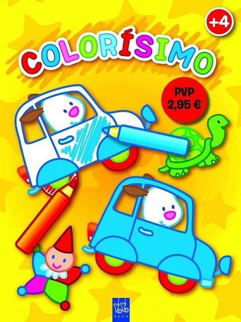 COLORÍSIMO +4 | 9788408110262 | YOYO | Librería Castillón - Comprar libros online Aragón, Barbastro