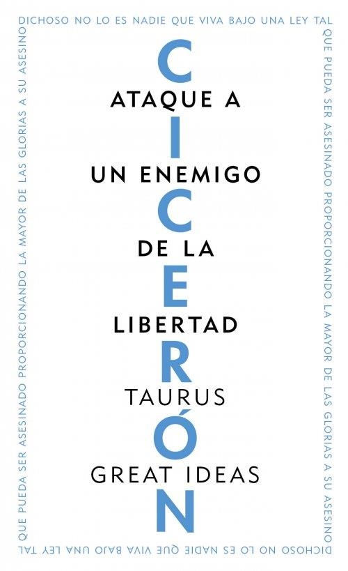 ATAQUE A UN ENEMIGO DE LA LIBERTAD | 9788430609253 | Cicerón | Librería Castillón - Comprar libros online Aragón, Barbastro