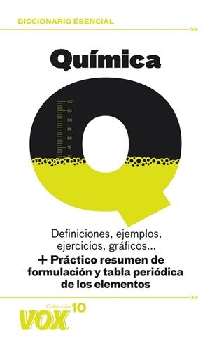 QUÍMICA - VOX 10 | 9788499740522 | Librería Castillón - Comprar libros online Aragón, Barbastro