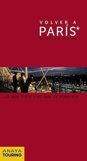 PARÍS - VOLVER A | 9788499353739 | BLANCO BARBA, ELISA | Librería Castillón - Comprar libros online Aragón, Barbastro