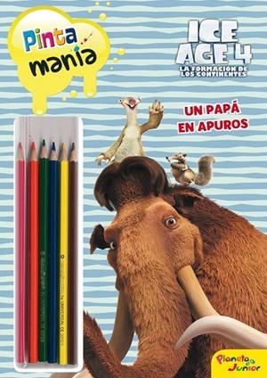 Ice Age 4. Pintamanía lápices de colores | 9788408007104 | Ice Age 4 | Librería Castillón - Comprar libros online Aragón, Barbastro