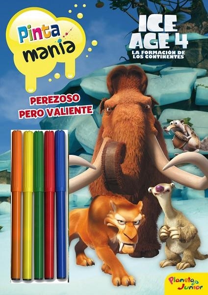 Ice age 4. Pintamanía rotuladores | 9788408007128 | Ice Age 4 | Librería Castillón - Comprar libros online Aragón, Barbastro