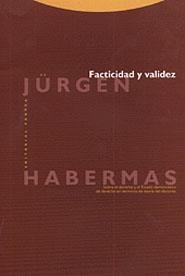 FACTICIDAD Y VALIDEZ | 9788481641516 | HABERMAS, JÜRGEN | Librería Castillón - Comprar libros online Aragón, Barbastro