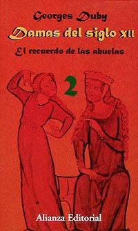 DAMAS DEL SIGLO XII VOL.2 | 9788420694276 | DUBY, GEORGES | Librería Castillón - Comprar libros online Aragón, Barbastro