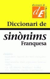 DICCIONARI DE SINONIMS FRANQUESA | 9788441200029 | FRANQUESA | Librería Castillón - Comprar libros online Aragón, Barbastro