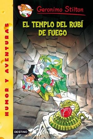 templo del rubí de fuego, El - Geronimo Stilton 48 | 9788408007982 | Stilton, Geronimo | Librería Castillón - Comprar libros online Aragón, Barbastro