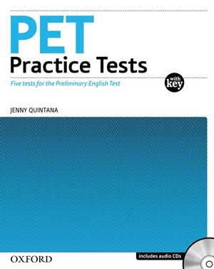 Pet practice tests new ed w/k pack | 9780194534680 | Quintana, Jenny | Librería Castillón - Comprar libros online Aragón, Barbastro