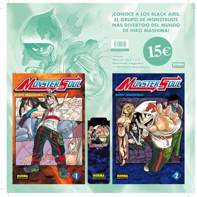 PACK MONSTER SOUL 1 Y 2 | 9788467910414 | MASHIMA, HIRO | Librería Castillón - Comprar libros online Aragón, Barbastro
