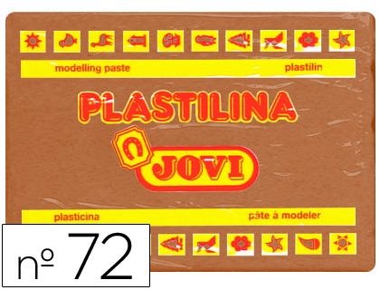 PLASTILINA JOVI 72 350 GR MARRÓN | 8412027007313 | Librería Castillón - Comprar libros online Aragón, Barbastro