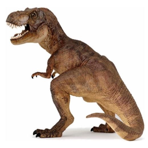FIGURA PAPO TIRANOSAURUS (marrón) 55001 | 3465000550011 | Librería Castillón - Comprar libros online Aragón, Barbastro