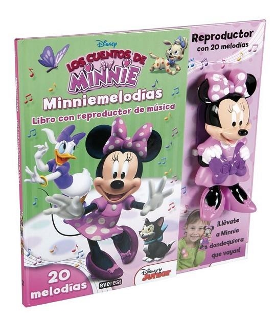 MINNIEMELODÍAS. LIBRO CON REPRODUCTOR MUSICAL | 9788444168999 | WALT DISNEY COMPANY | Librería Castillón - Comprar libros online Aragón, Barbastro