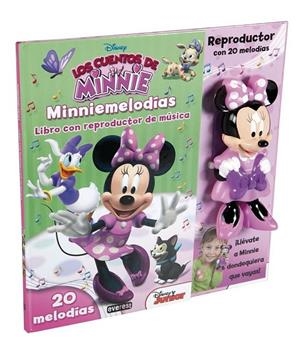 MINNIEMELODÍAS. LIBRO CON REPRODUCTOR MUSICAL | 9788444168999 | WALT DISNEY COMPANY | Librería Castillón - Comprar libros online Aragón, Barbastro