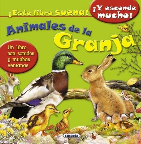 ANIMALES DE LA GRANJA - ESCUCHO Y DESCUBRO | 9788467714517 | SUSAETA, EQUIPO | Librería Castillón - Comprar libros online Aragón, Barbastro