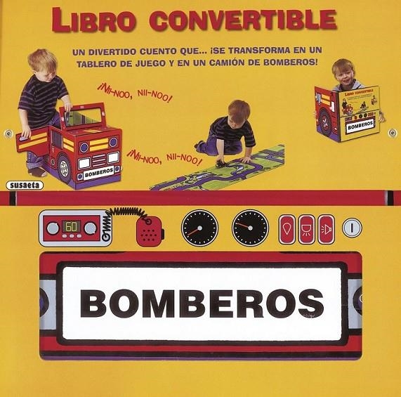 BOMBEROS - LIBRO CONVERTIBLE | 9788467719871 | Susaeta, Equipo | Librería Castillón - Comprar libros online Aragón, Barbastro