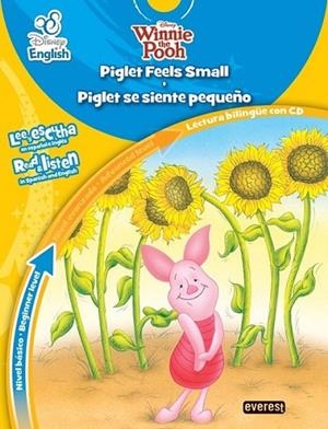 PIGLET FEELS SMALL PIGLET SE SIENTE PEQUEÑO - LEESPAING | 9788444147857 | DISNEY | Librería Castillón - Comprar libros online Aragón, Barbastro