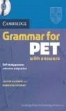 GRAMMAR FOR PET -BOOK WITH ANSWERS PLUS AUDIO CD- | 9780521601207 | VV.AA. | Librería Castillón - Comprar libros online Aragón, Barbastro