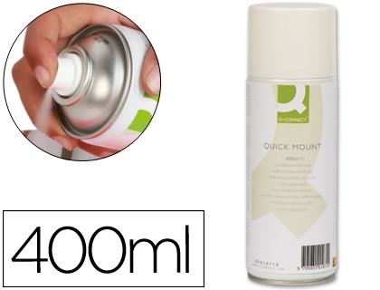 PEGAMENTO SPRAY Q-CONNECT 400ML REPOSICIONABLE | 5705831010710 | Librería Castillón - Comprar libros online Aragón, Barbastro