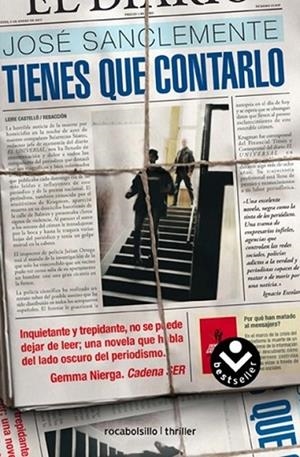 Tienes que contarlo | 9788492833962 | Sanclemente, José | Librería Castillón - Comprar libros online Aragón, Barbastro