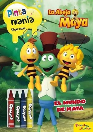 La Abeja Maya. Pintamanía Súper Ceras | 9788408037002 | Librería Castillón - Comprar libros online Aragón, Barbastro