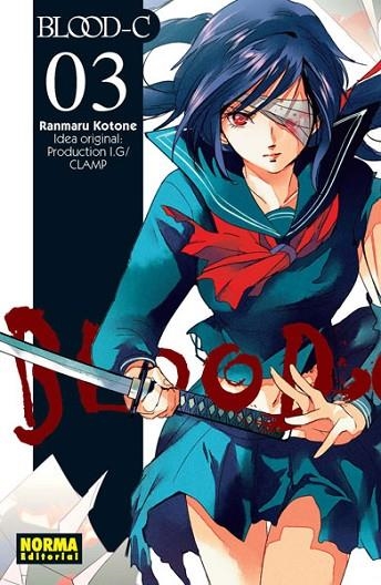 BLOOD-C 3 | 9788467911527 | Kotone, Ranmaru; CLAMP | Librería Castillón - Comprar libros online Aragón, Barbastro