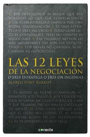 Las 12 leyes de la negociación | 9788415431497 | Font Barrot, Alfred | Librería Castillón - Comprar libros online Aragón, Barbastro