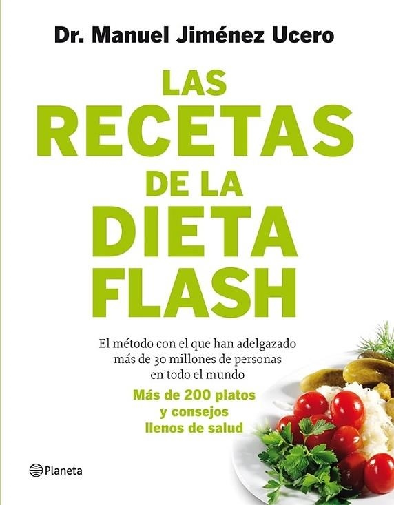 Las recetas de la Dieta Flash | 9788408105787 | Jiménez Ucero, Manuel | Librería Castillón - Comprar libros online Aragón, Barbastro