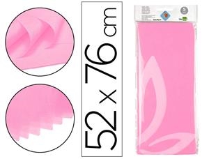 PAPEL SEDA 5H 53X76CM ROSA | 8423473360785 | Librería Castillón - Comprar libros online Aragón, Barbastro