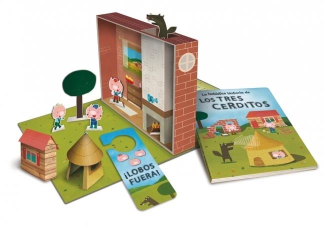 La fantástica historia de Los Tres Cerditos | 9788448835712 | Laurence Jammes | Librería Castillón - Comprar libros online Aragón, Barbastro